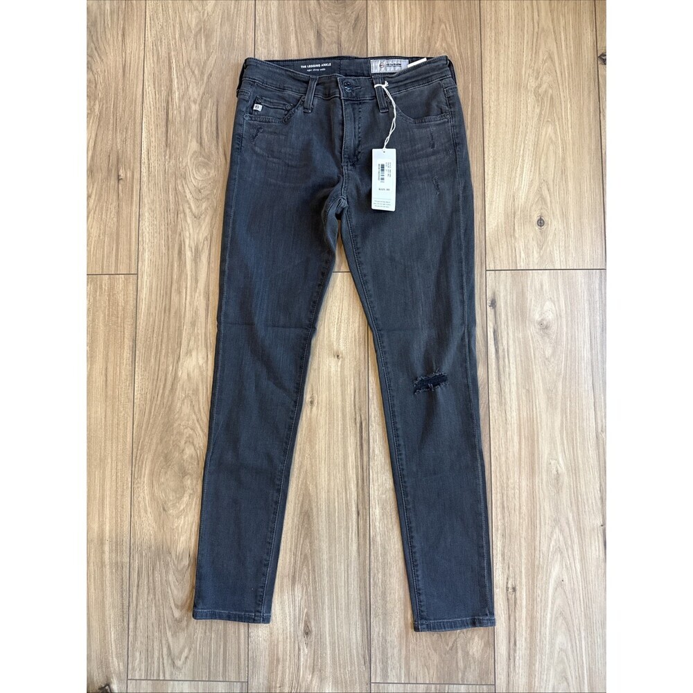 AG-ed Adriano Goldschmied The Legging Super Skinny Jeans Grey NWT $215 Sz 27